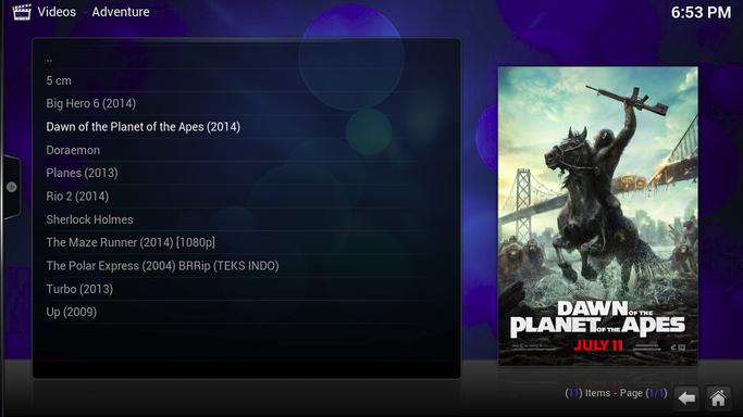 List pada kategori Adventure